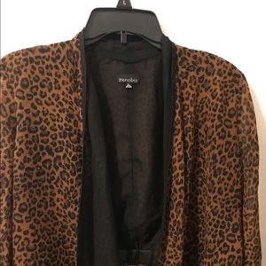 Leapoard print  Cardigan